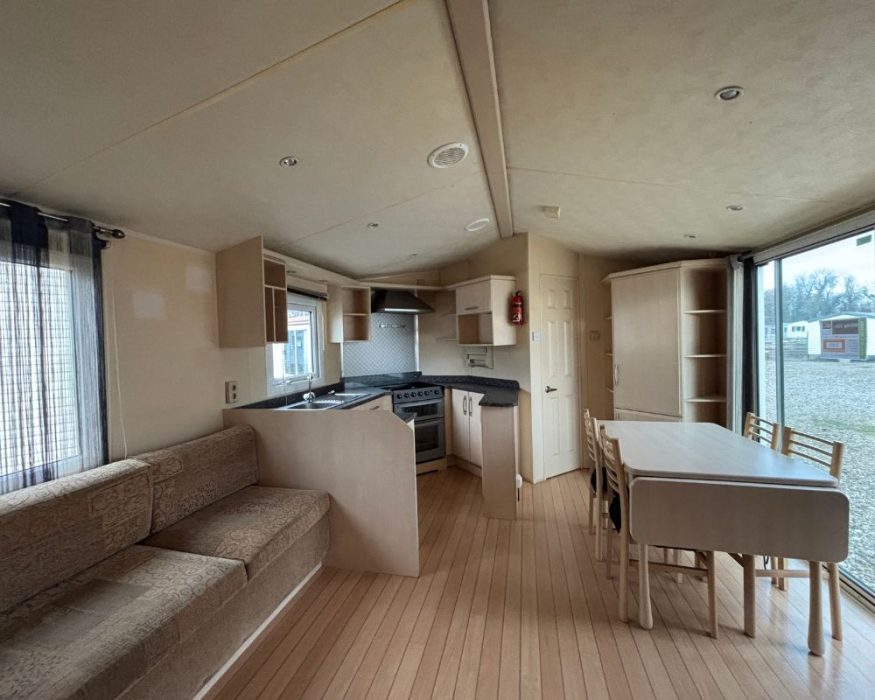 Mobil-home occasion Willerby Villa 2 à vendre sur la côte d'opale, séjour