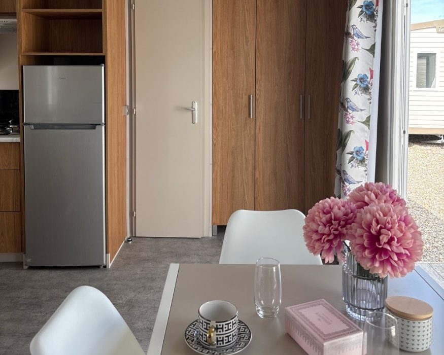 mobil-home neuf IRM Lilas à vendre IRM à Quend, entrée