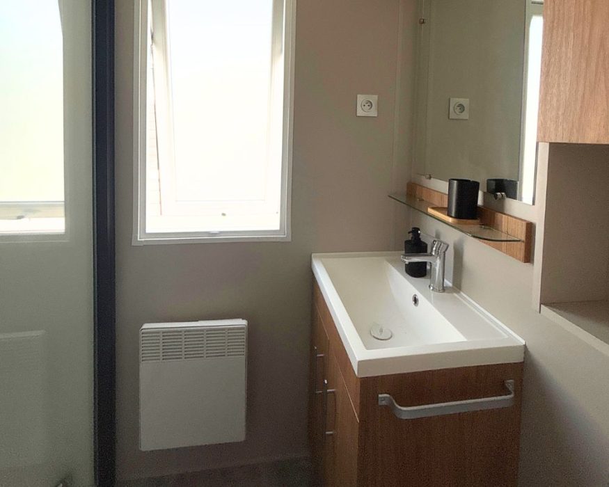 mobil-home neuf IRM Lilas à vendre IRM à Quend, salle d'eau