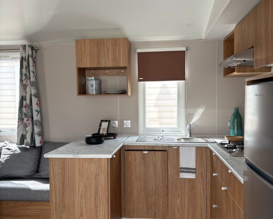 mobil-home neuf IRM capucine à vendre en Baie de Somme, séjour