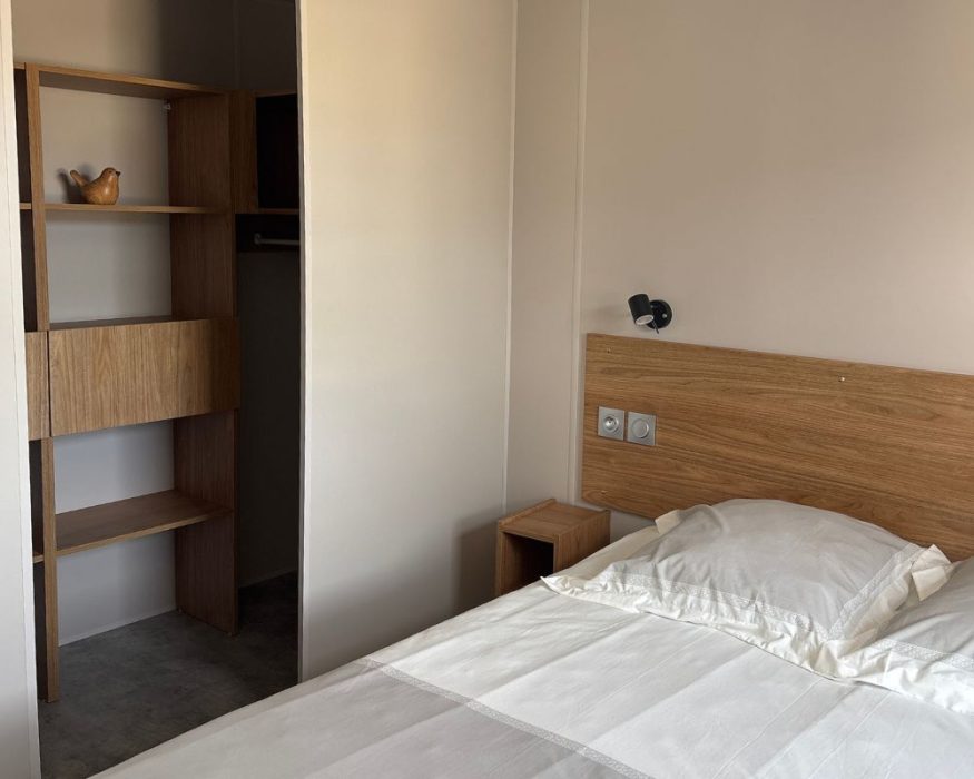 mobil-home neuf IRM capucine à vendre en Baie de Somme, dressing